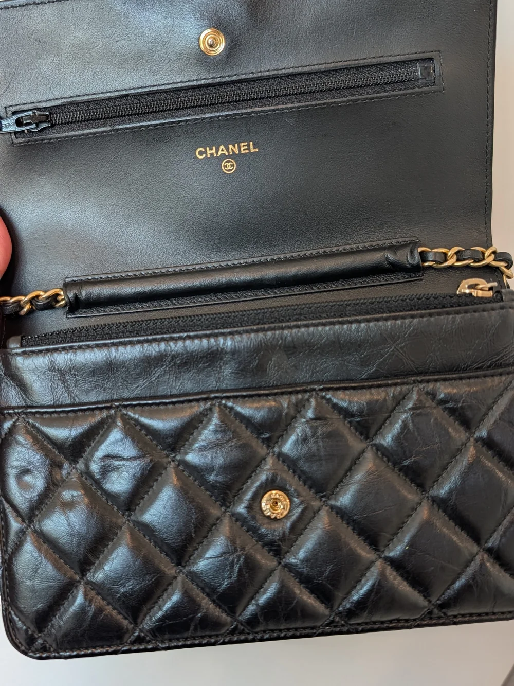 Chanel Aged Calfskin Lucky Charms 2.55 Reissue WOC - Picture 10 of 15